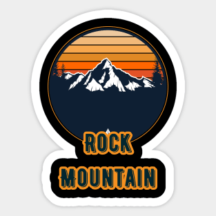 Rock Mountain Sticker